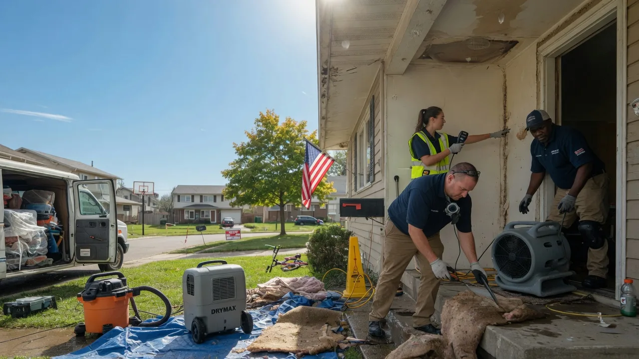 Water Damage Restoration in New Albany, MS near me